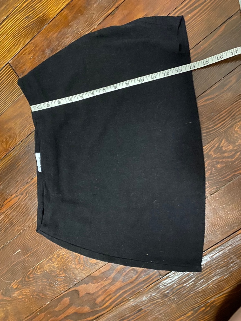 Princess Polly black mini skirt